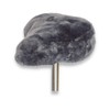 Leibersperger-Felle Bicycle Saddle Cover Made of High-Quality Lambskin Size M