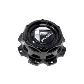 Fuel 2PC FUEL GLOSS BLACK CAP (8X180) - 1004-10GB