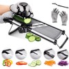 Masthome Mandoline Food Slicer Adjustable Thickness for Cheese Fruits Vegetables