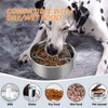 KOMPORY Plato para Perro Alimentación Lenta, Cuenco de Comida Lenta
