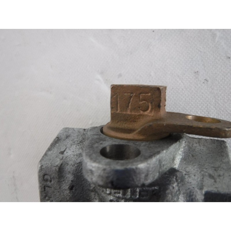 MULLER Mueller 3/4 in. Galvanized Luboseal Gas Stop meter Valve