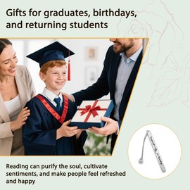 Funny Reading Gifts for Men Women Humorous Graduation Gifts for Her Him Birthday Gift for Book Reader Lover Office Gag Gift for Coworker Christmas Presents for Bookworms Book Club Accessories Bookmark