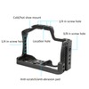 Metal Camera Cage Rig with Grip Handle Cold Shoe Expansion