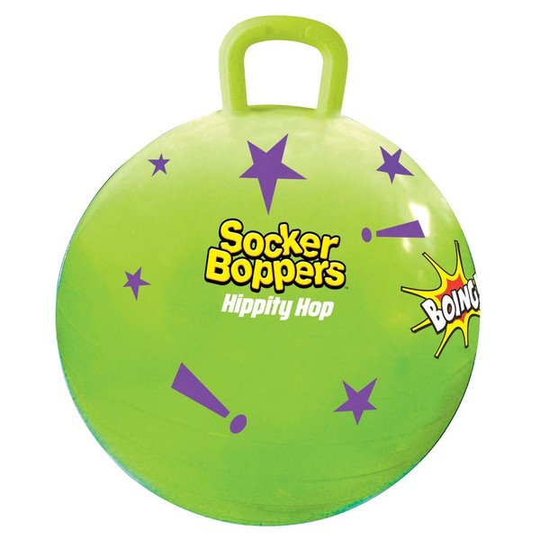 Socker Boppers Socker Bopper Hippity Hopper Ball, Inflatable Jump Balance