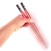 LightSaber Chopsticks Light Up Saber Led (1 Pair, Red)