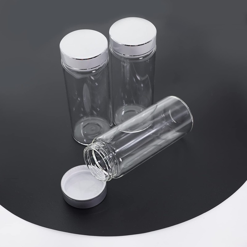 MEETGIFT 3 x 150 ml preserving jars with lid jars