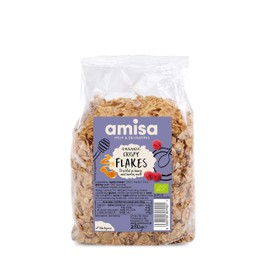 Amisa Organic Crispy Spelt Flakes 250g (Pack of 3)