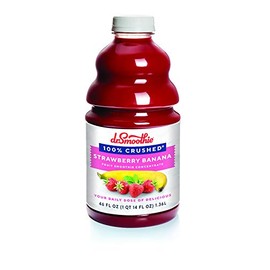 Dr. Smoothie 100% Crushed Strawberry Banana,, 46 Fl Oz ()