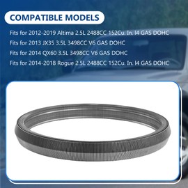 CYCWER 901074 CVT Transmission Steel Belt RE0F10D JF016E Fits for 2014-2018 Rogue 2.5L, Fits for 2012-2019 Altima 2.5L, Replace OE RE0F10D JF016E 901074 (Refurbished Parts)