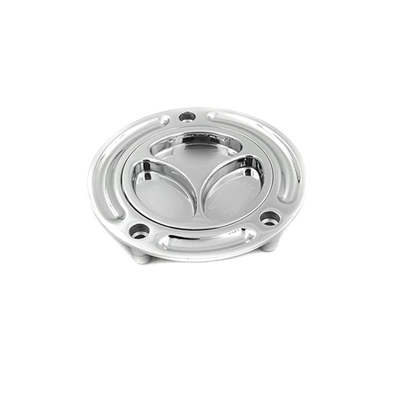 HTTMT MT249-059-CD Chrome Gas Cap Fueltank Compatible with Suzuki Gsx-R