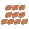 10Pcs Humidifier Sugar Saver Softener Leaf Clay Hydrostone Terracotta Humidifying