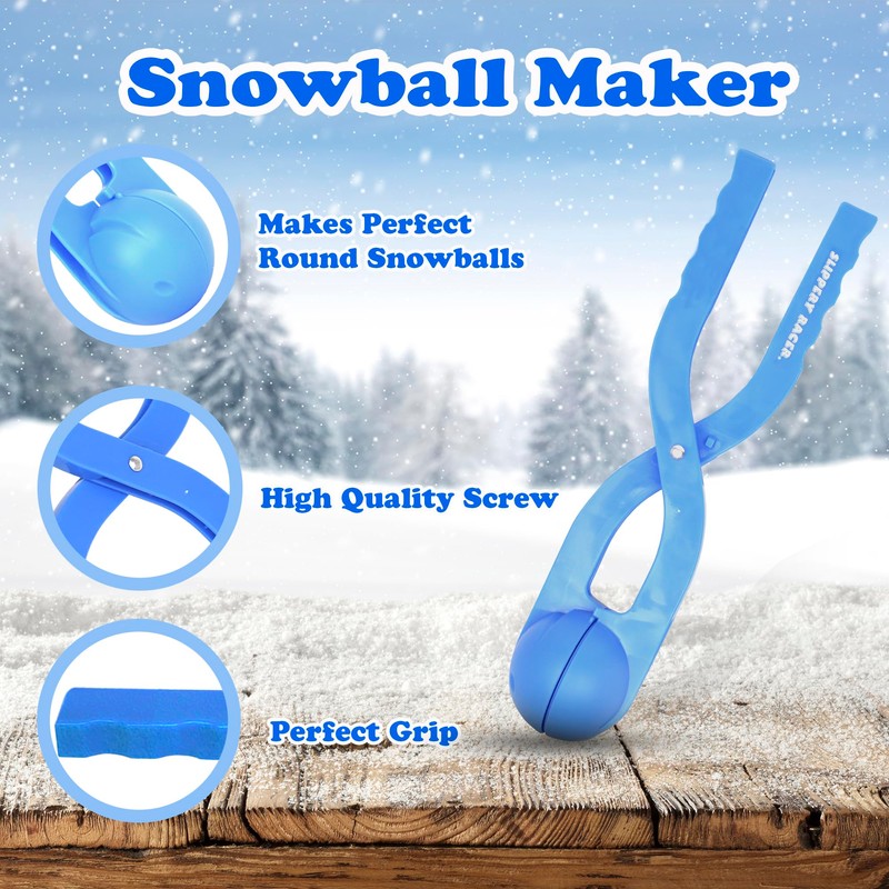 Slippery Racer Happy Snowball Maker, Red
