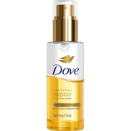 DOVE Óleo + Sérum Bifásico para Cabello Bond Intense Repair. Con Textura Liviana y 7% Péptido Complex. Reduce 91% Puntas Abiertas y Controla el Frizz por 72 hrs, 110 mL