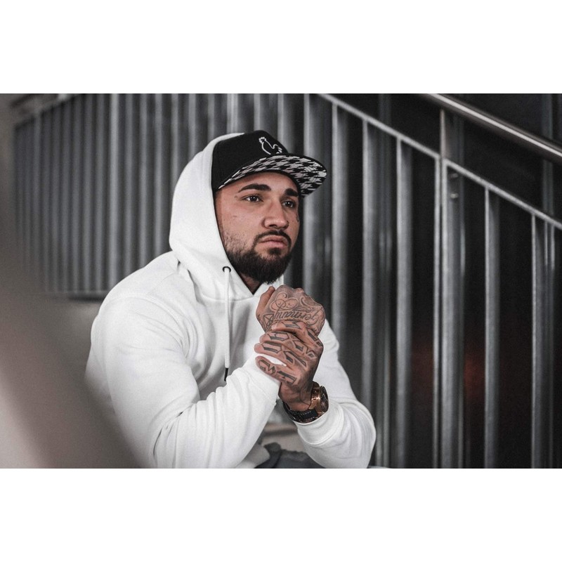 Nebelkind Snapback Cap Black Houndstooth Size Adjustable Unisex One Size