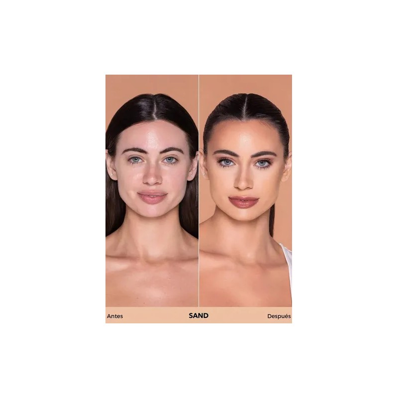 SHEGLAM Complexion Pro Base Líquida Mate Larga Duración - Sand