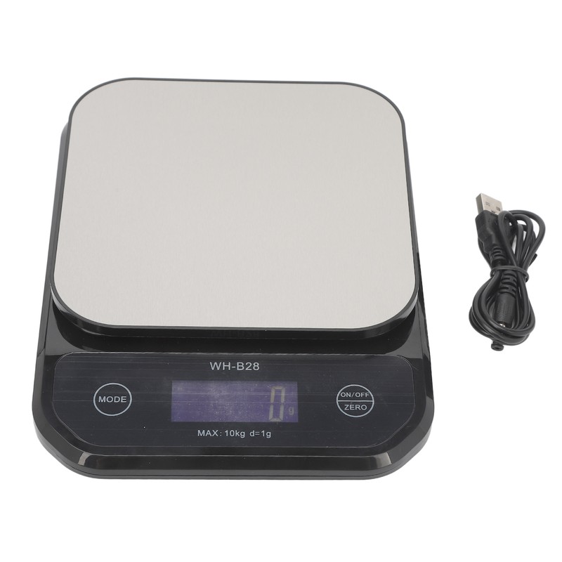 Kitchen Scale 0.035oz to 22.0lb IP7 Waterproof LCD Display Stainless