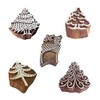 Royal Kraft Tree Wooden Printing Stamps (Set of 5) -