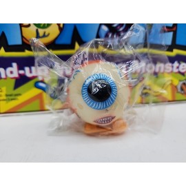 Fun Base Vintage Weird Glow In The Dark Eyeball Organ Monster Horror Wind Up Toy Figure