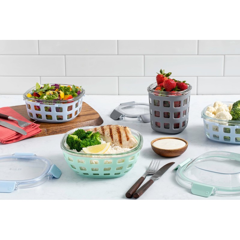 Ello DuraGlass Food Storage Glass Lunch Bowl - Meal Prep