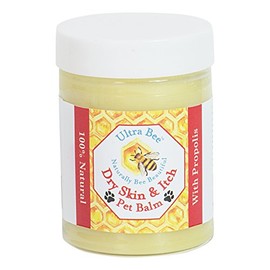Ultra Bee Naturally Bee Beautiful Dry Skin and Itch Pet Balm - Sensitive, Allergenic Skin Conditions- Dogs/Cats/Pets 100ml