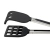Tovolo Waffle Tongs Mini Silicone Kitchen Tongs for Cooking Serving,