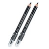 Eyebrow Pencil, Color Pencil, B5, Black, Set of 2 (Pencil,