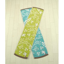 kosugizen Imabari Brand Tea Towel, Lint, 7.9 x 31.5 inches (20 x 80 cm), 2 Color Set