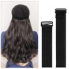 8 PCS Wigs Elastic Bands, Adjustable Wig Straps Black Wig