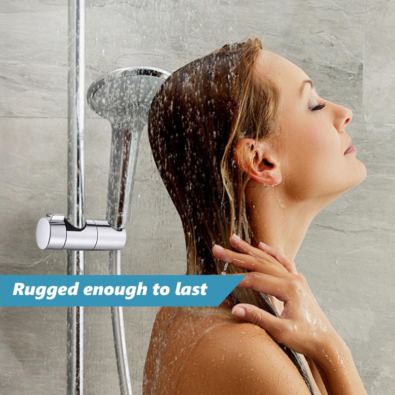 LIAMGUS Shower Head Holder, Shower Head Holder Replacement, Adjustable Shower