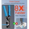 Rapink Speed Keystone Jack Tool for 90 Degree RJ45 Keystone,