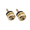 Musiclily Pro 14mm Steel D-Type Strap Buttons End Pins for