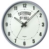 MAG W-748GY-Z Wall Clock, Analog, Interior Clock, Silent, Continuous Second