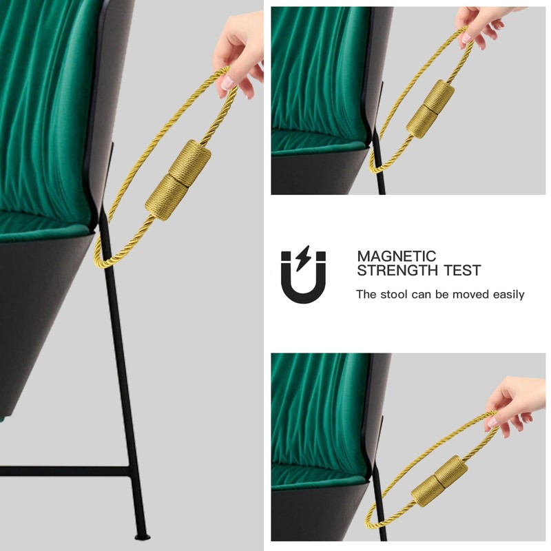 Strong Magnetic Curtain Tiebacks Elegant Decorative Tie Backs Modern Rope