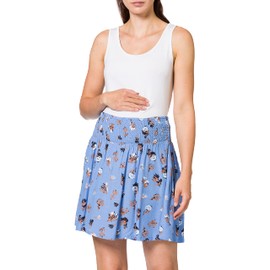 MAMALICIOUS Women's Mlisabel Woven Hw Short Skirt, Allure/AOP: Small Flowers, S