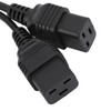 Power Cord Splitter Adapter IEC 320 C14 to IEC320 C19