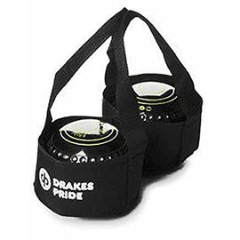 Drakes Pride Two Bowl Carrier - Black - Standard Size