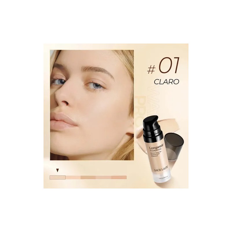 Sace Lady Base De Maquillaje Líquida Superstay Todo El Día