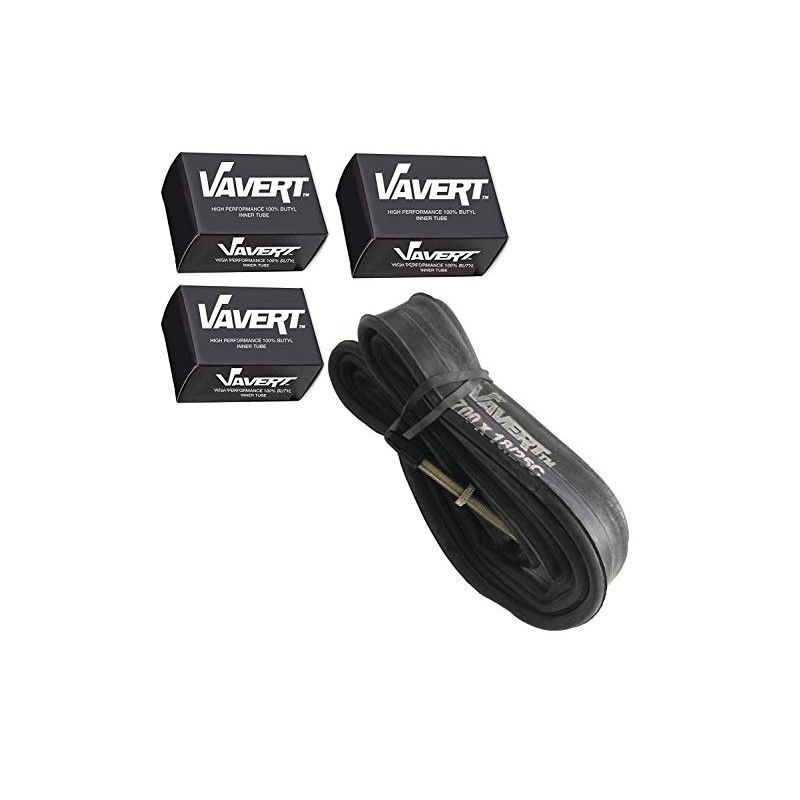 Vavert 700 x 18-25c Road Bike Inner Tubes - Presta
