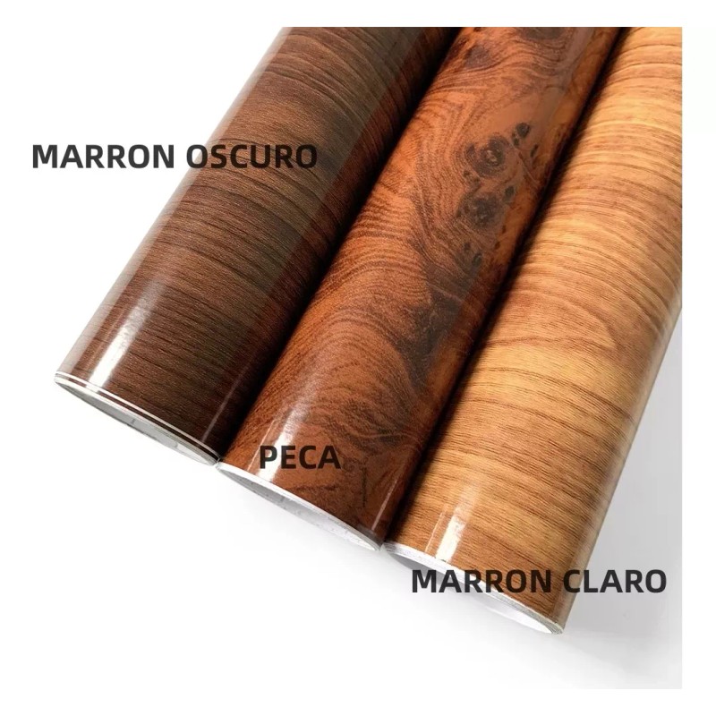 THE9SHOP Vinil Para Autos Película De Madera El Interior Impermeable