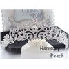 Wedding Accessories Tiara Crown Pearl Rhinestone Bride Party Bridal Silver,