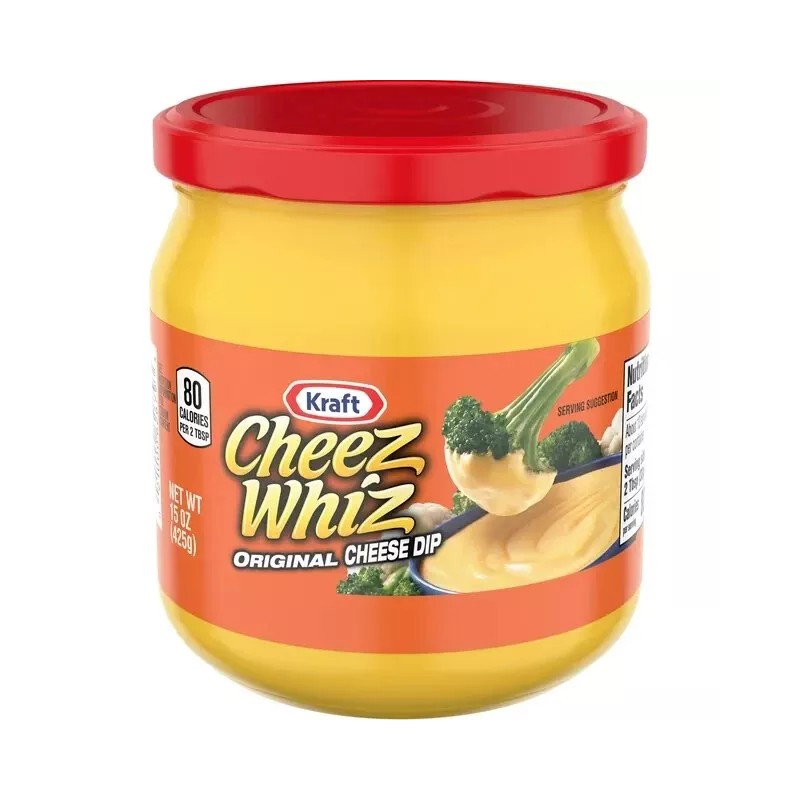 Kraft Cheez Whiz Original Cheese Dip, 15 oz