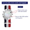 E TRUEE Golf Ball Marker with Golf Stroke Counter Bracelet,