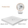 Ottoman Tray for Coffee Table Living Room Wood Serving Tray