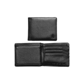 Nixon Men's Passport Wallet Travel Accessory Chest Pouch, black