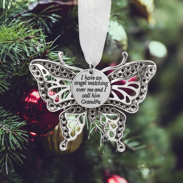 Memorial Ornaments Butterfly in Memory of Loved One Sympathy Gifts