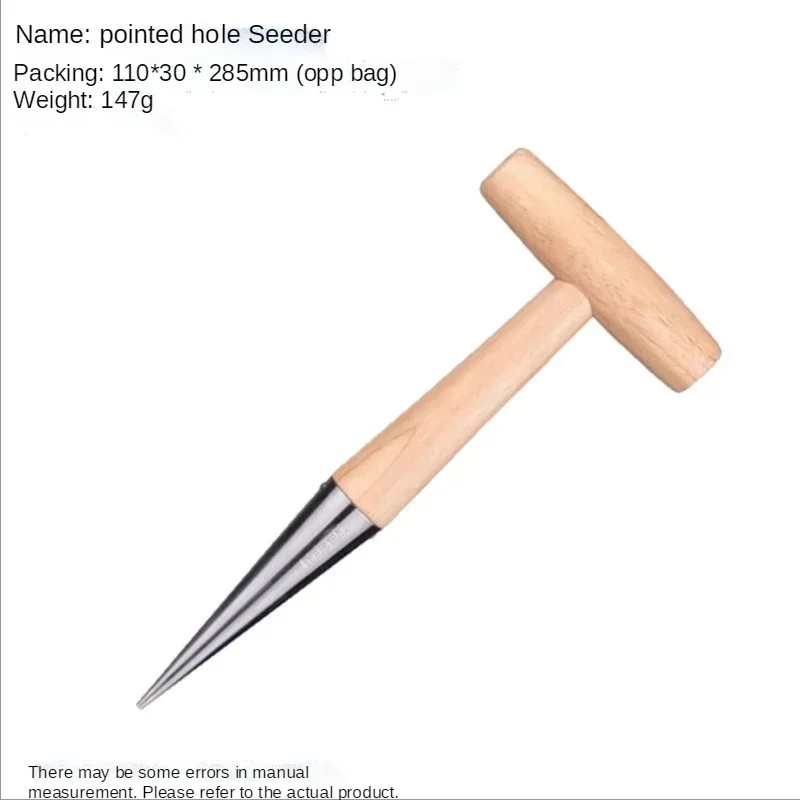 Garden Bulb Planter for Seeding & Transplanting – Metal Hole