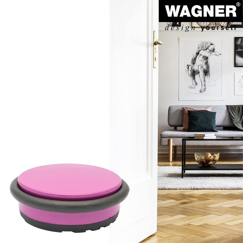Designer doorstop BIG DISK COLOR "Lovely Pink"