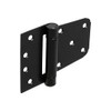 Gedotec Self-closing hinges for screwing on, 1 piece, black door