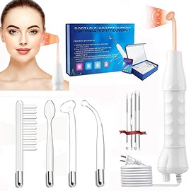 Máquina Facial De Alta Frecuencia,Equipo De Alta Frecuencia Para La Piel,máquina Portátil De Mano De Alta Frecuencia Para La Piel Facial Con 4 Tubos D