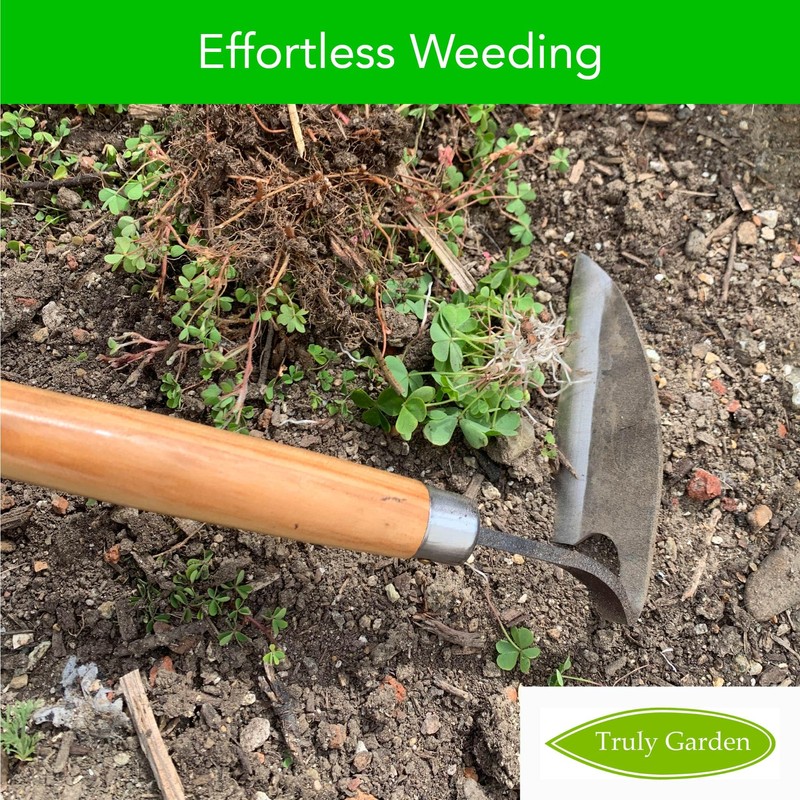 Effortless Weeding: Sharp Sickle Cuts Roots, Saves Time - with
